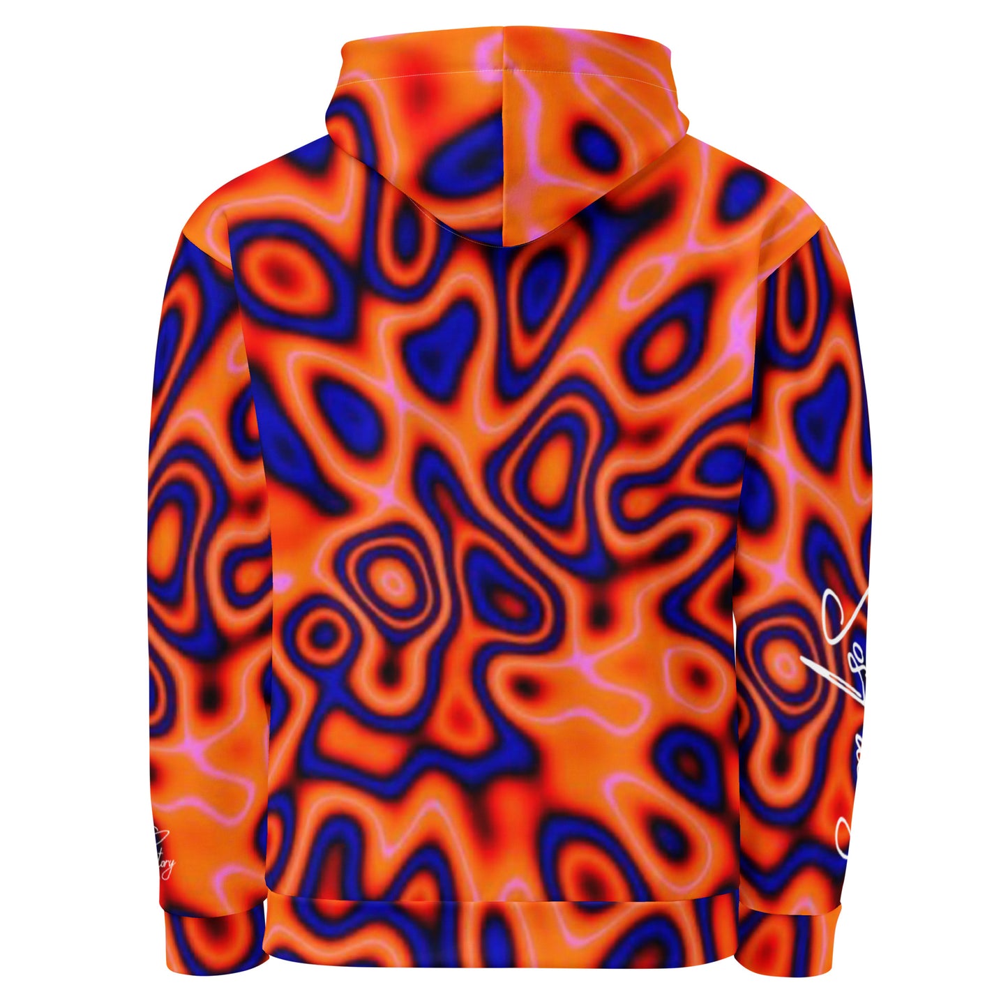 Sos Factory Premium Unisex Hoodie - Blue Blood Orangeberry