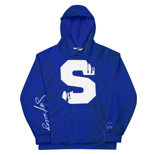 Sos Factory Premium Unisex Hoodie - Blueberry