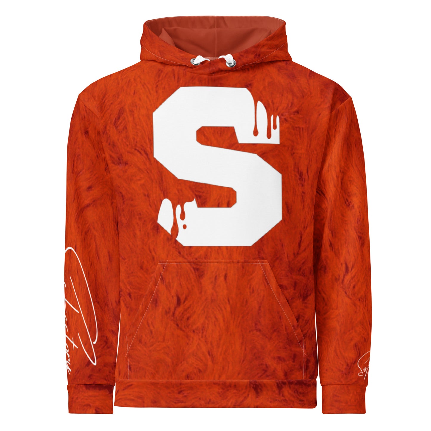 Sos Factory Premium Unisex Hoodie - Blood Orange