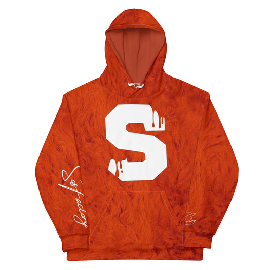 Sos Factory Premium Unisex Hoodie - Blood Orange