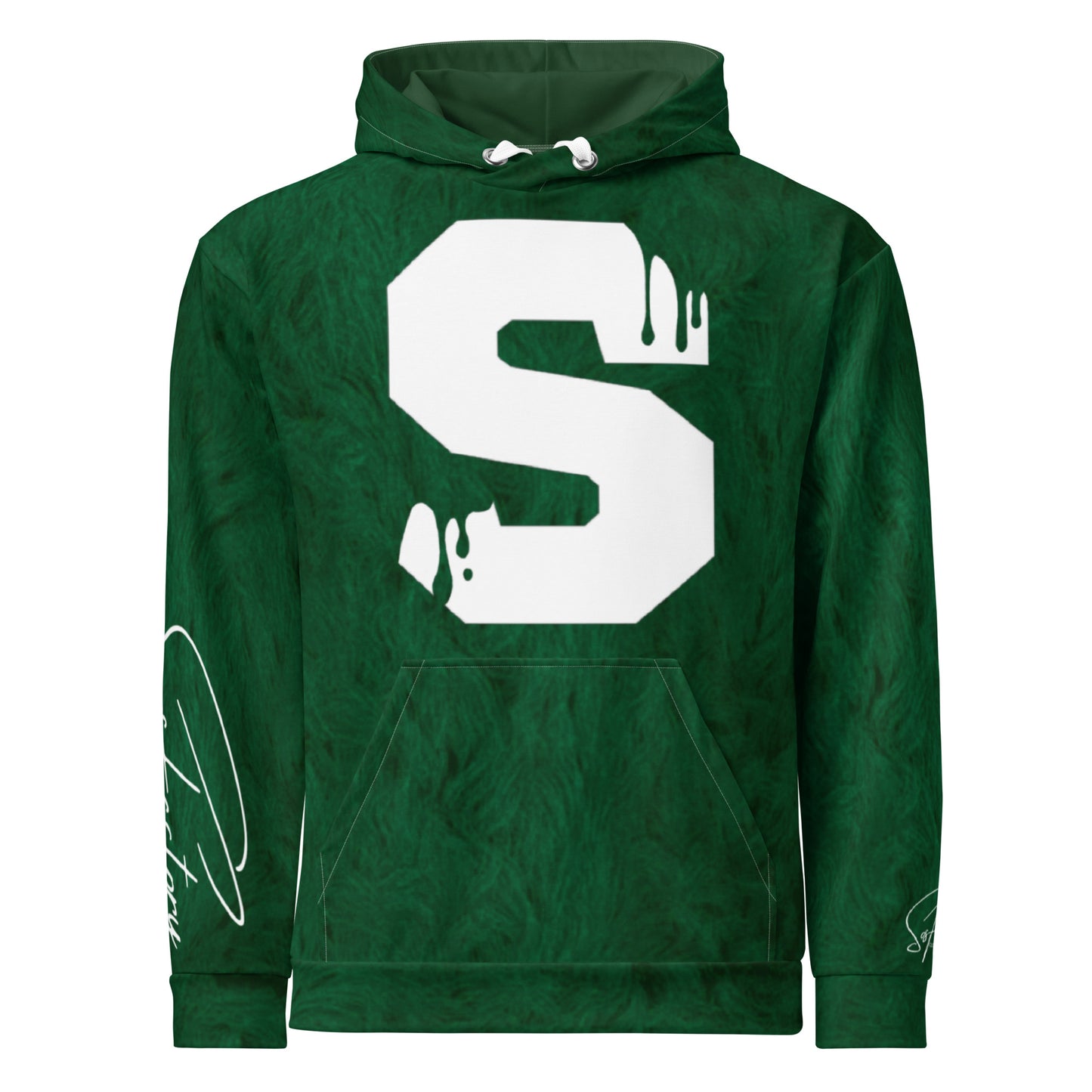 Sos Factory Premium Unisex Hoodie - Collard Green