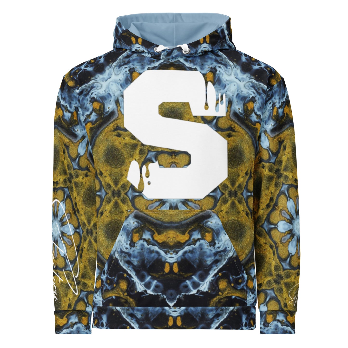 Sos Factory Premium Unisex Hoodie - Topaz Gold