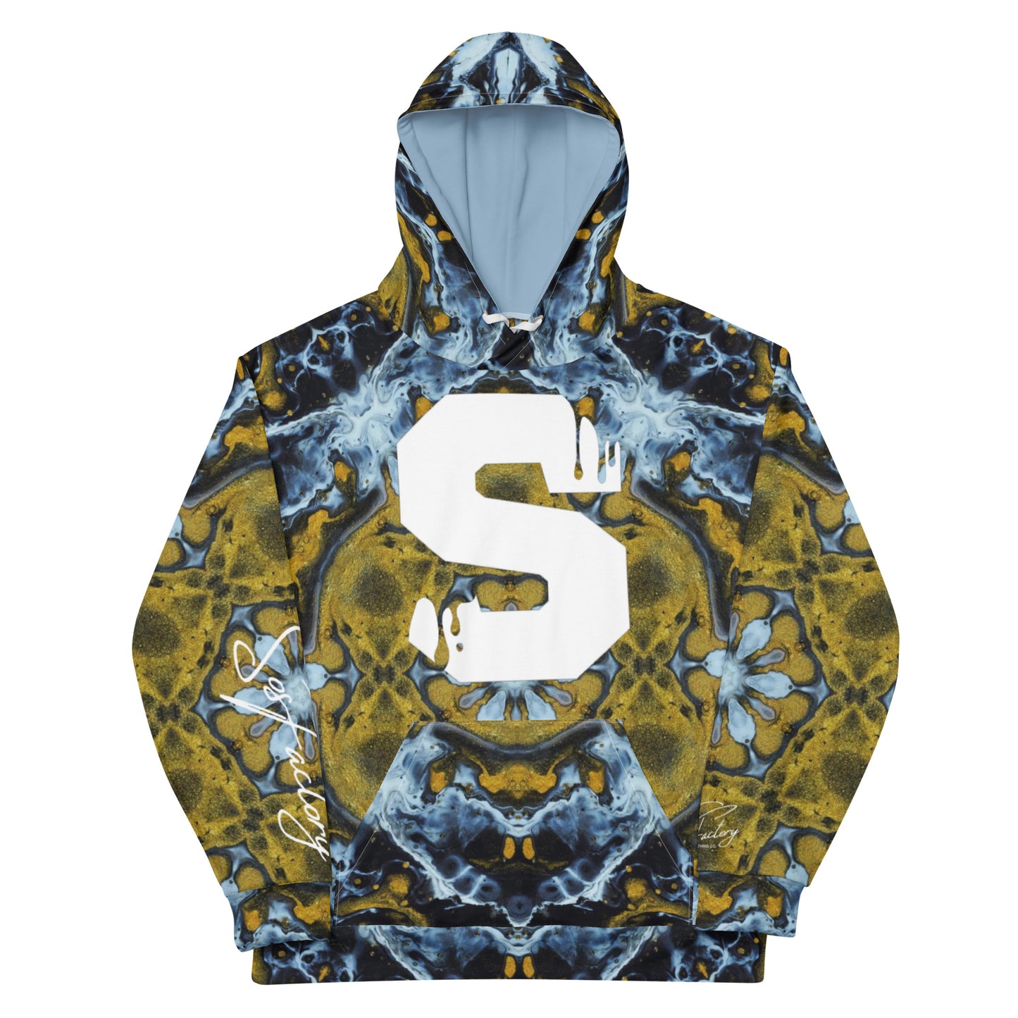 Sos Factory Premium Unisex Hoodie - Topaz Gold