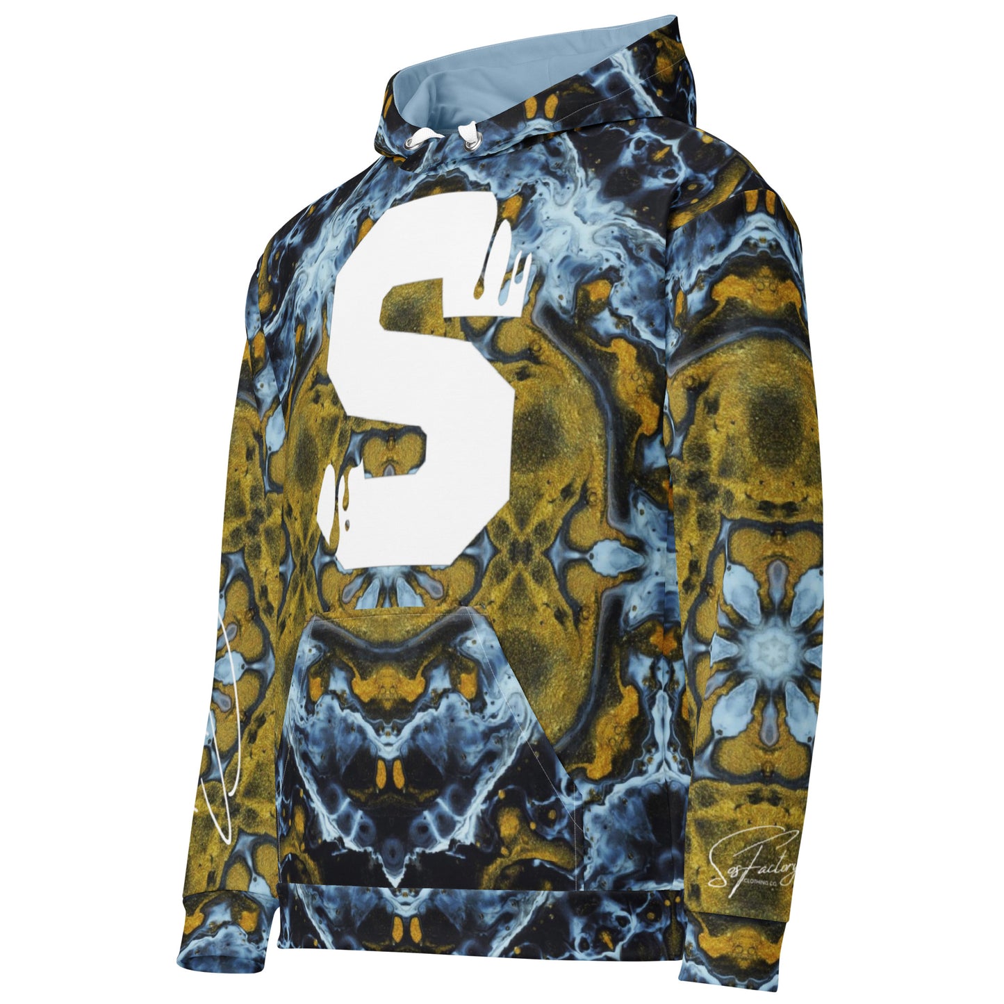 Sos Factory Premium Unisex Hoodie - Topaz Gold