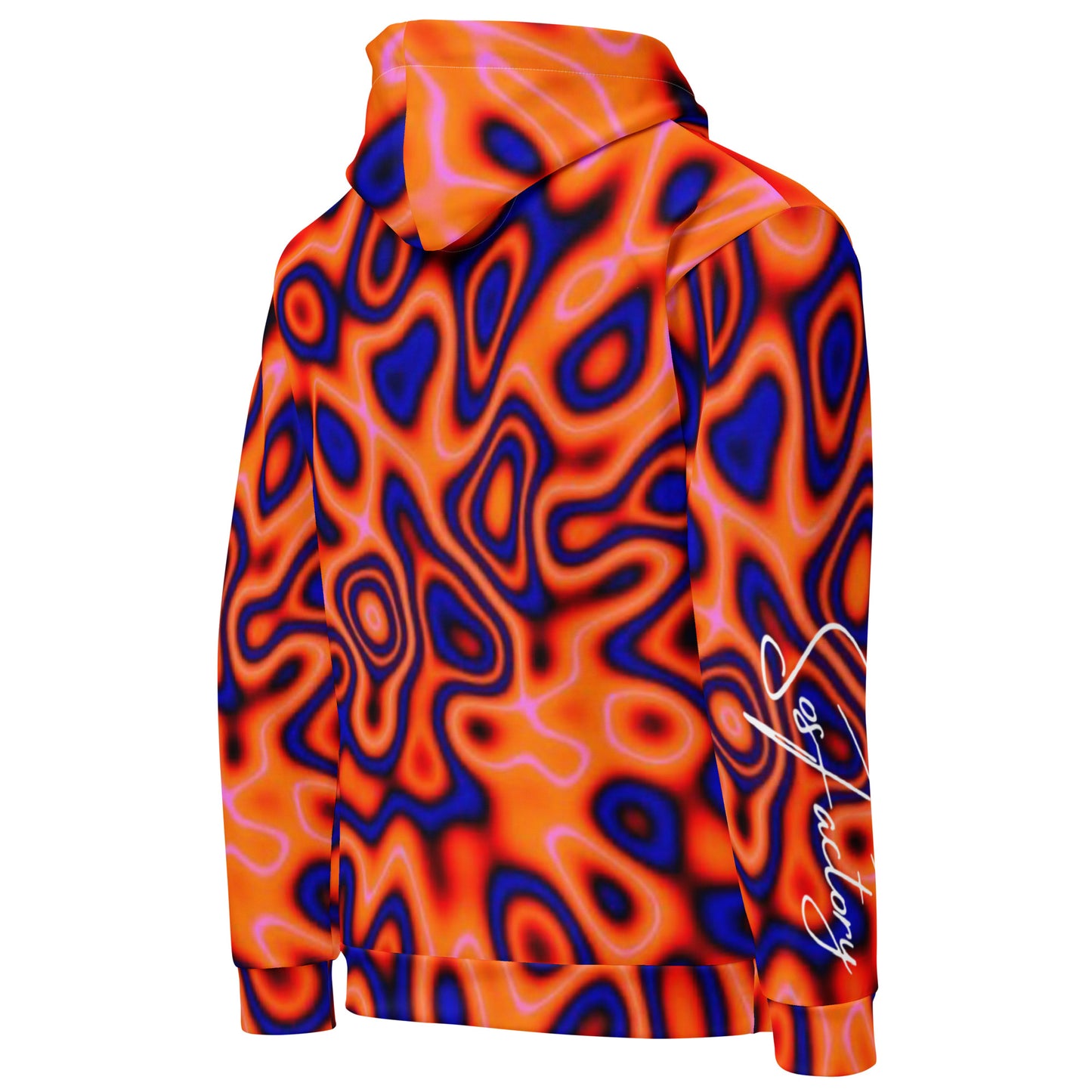 Sos Factory Premium Unisex Hoodie - Blue Blood Orangeberry