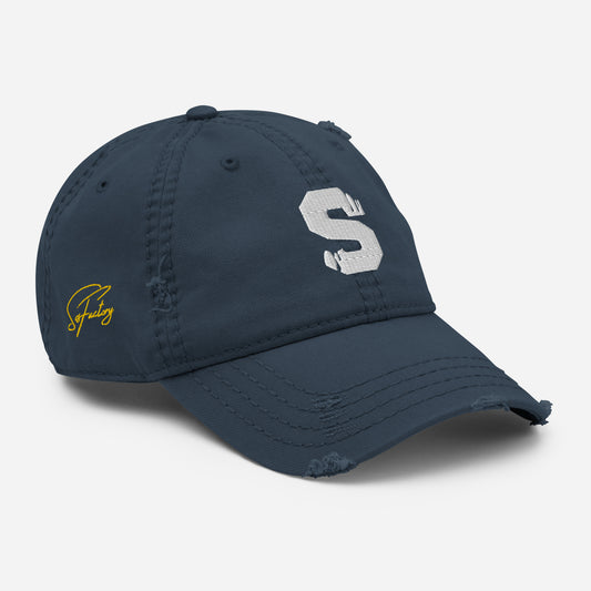 Sos Factory "Sos Club" Distressed Dad Hat (1)