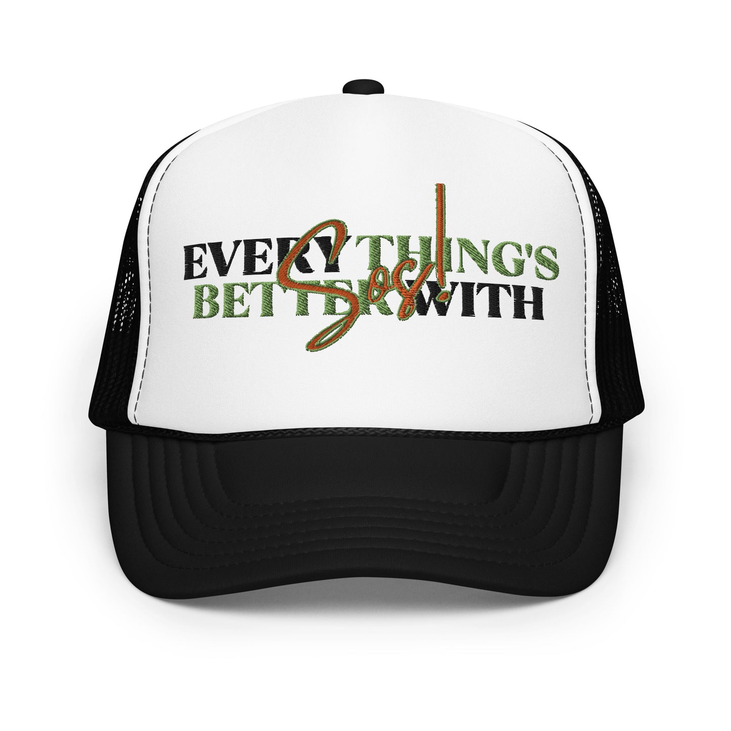 Sos Factory "Everything's better with Sos" Foam trucker hat (1)