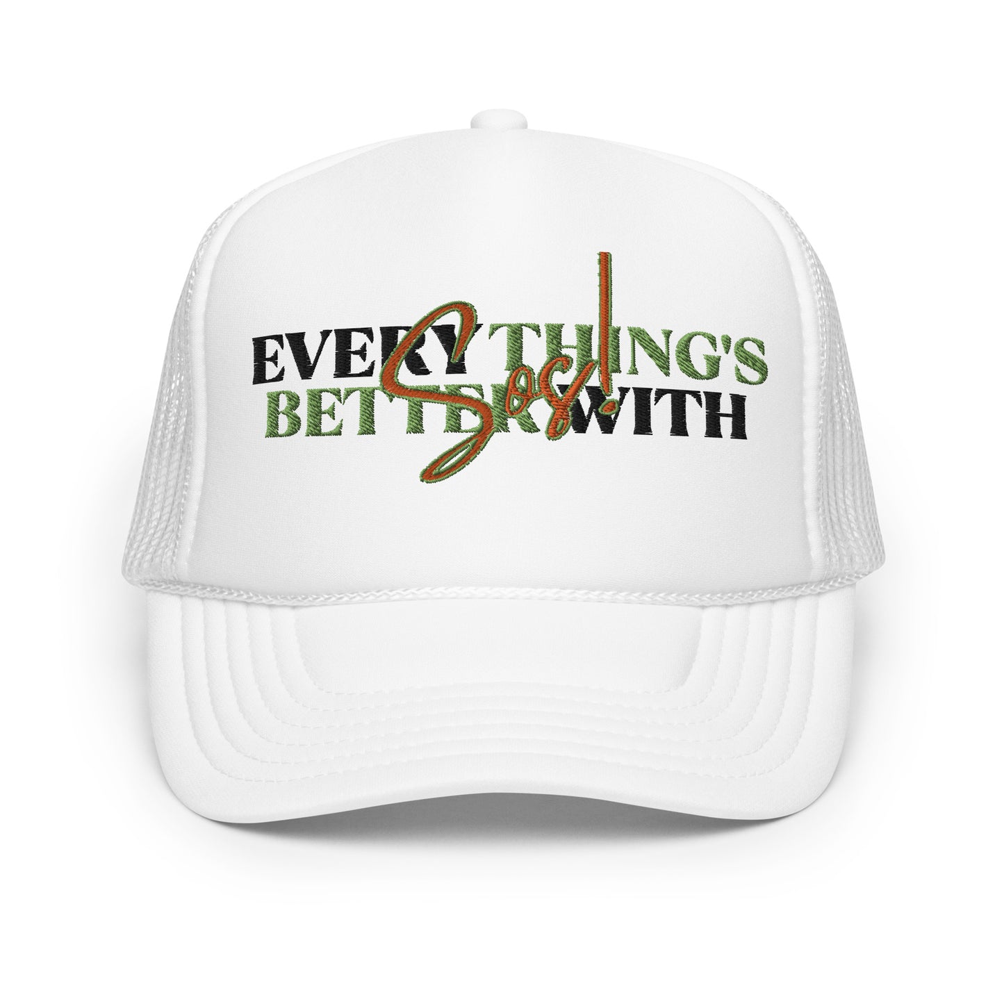 Sos Factory "Everything's better with Sos" Foam trucker hat (1)