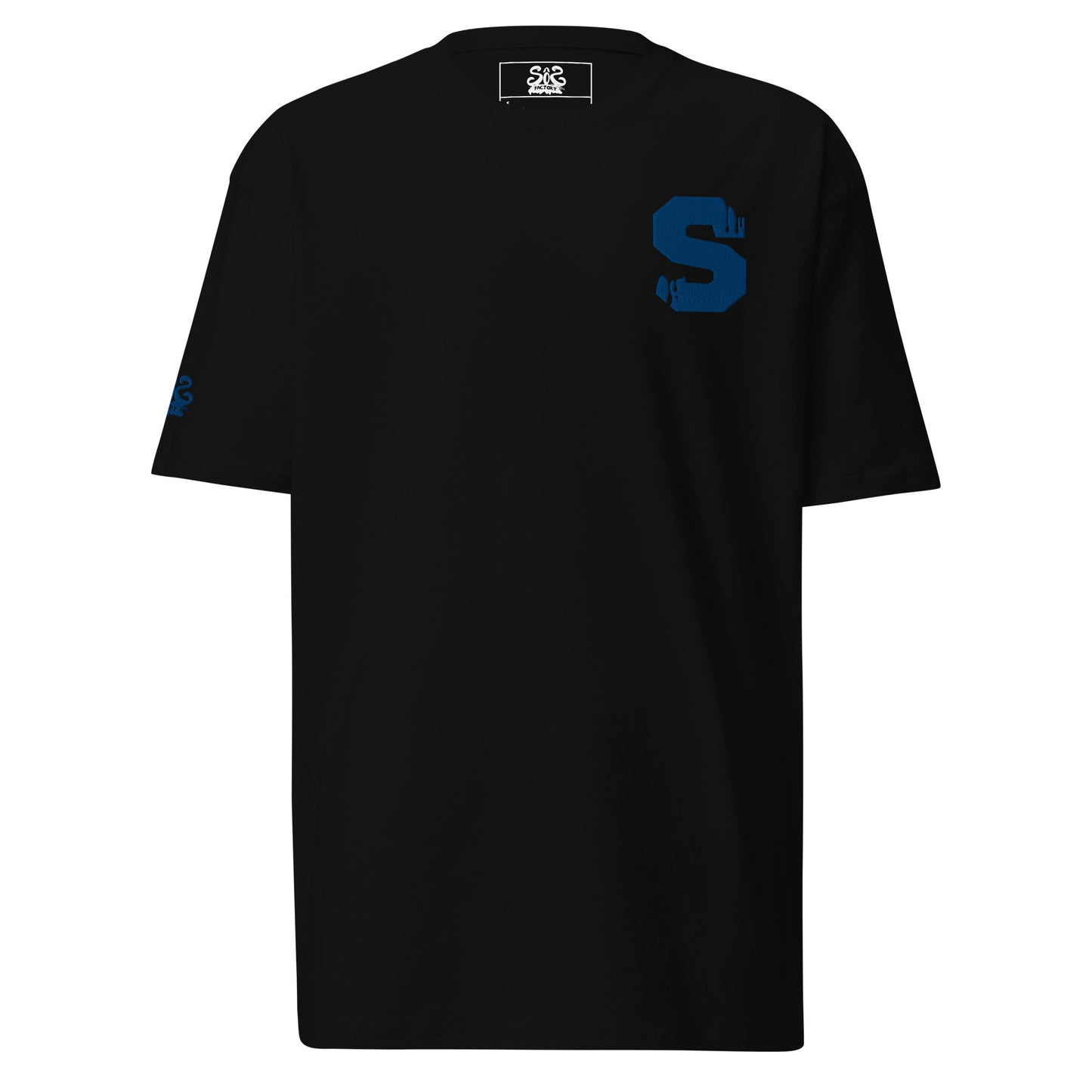 Sos Factory "S" Men’s premium heavyweight T-Shirt