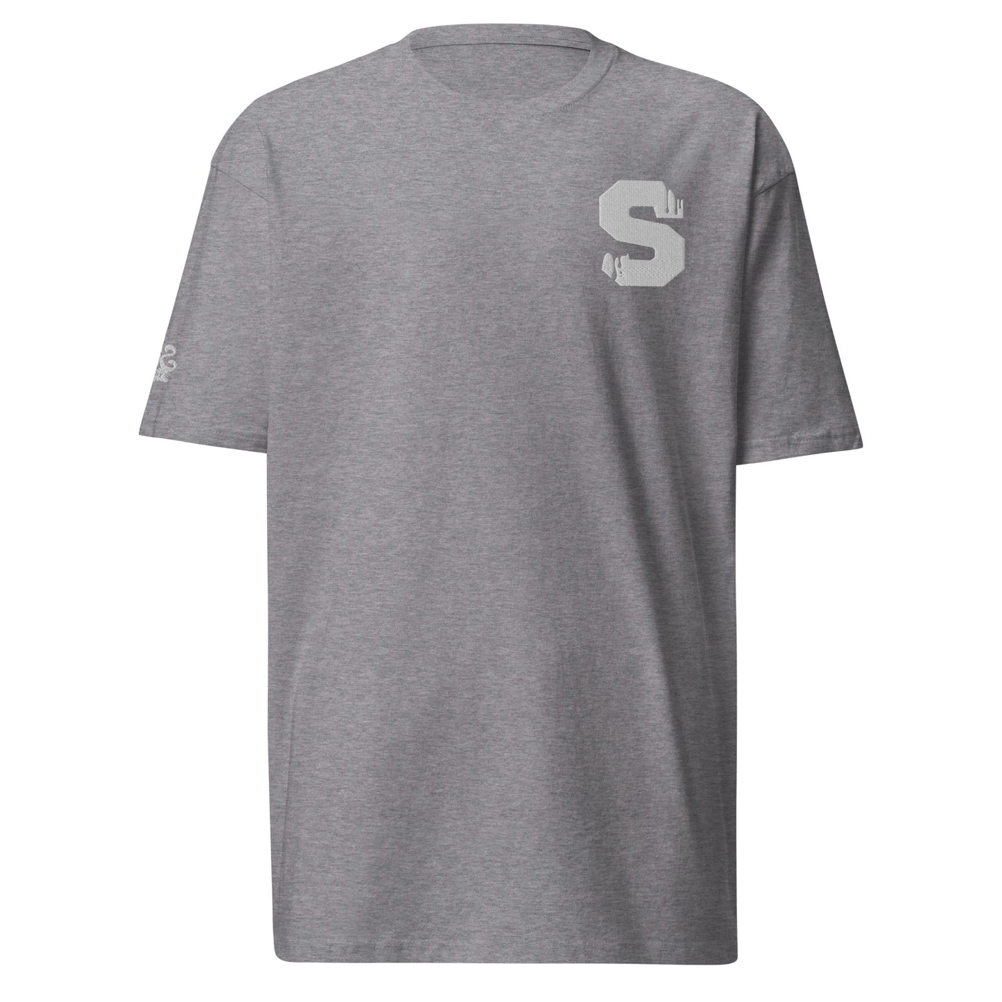 Sos Factory "S" Men’s premium heavyweight T-Shirt