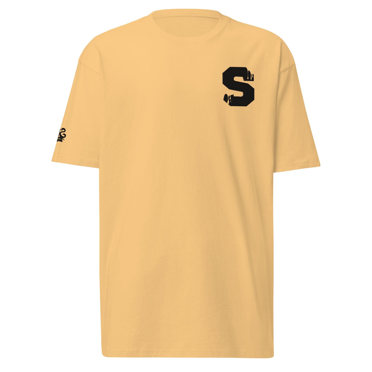 Sos Factory "S" Men’s premium heavyweight T-Shirt