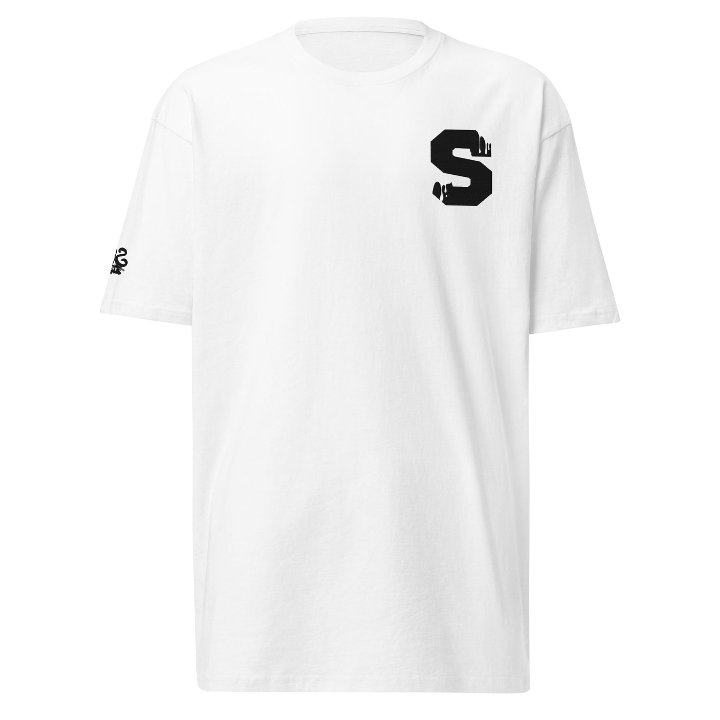 Sos Factory "S" Men’s premium heavyweight T-Shirt