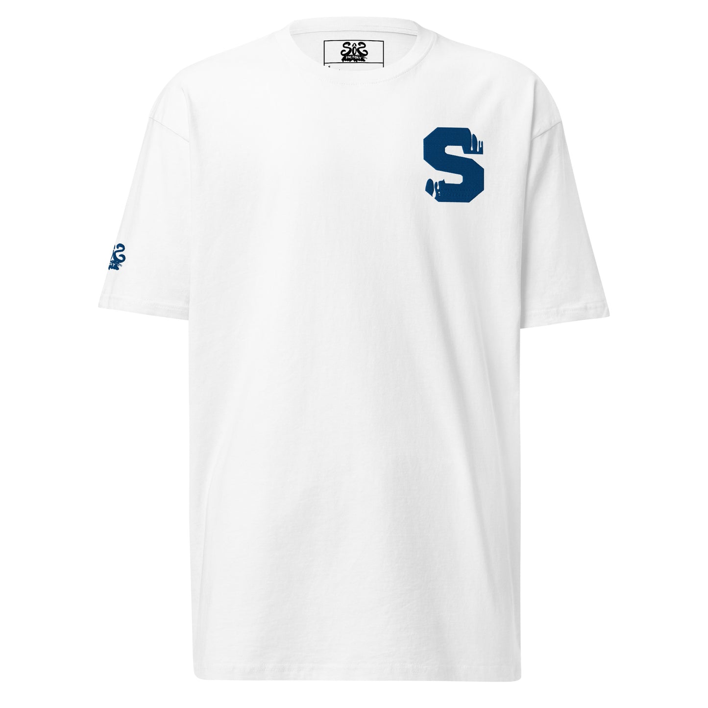 Sos Factory "S" Men’s premium heavyweight T-Shirt