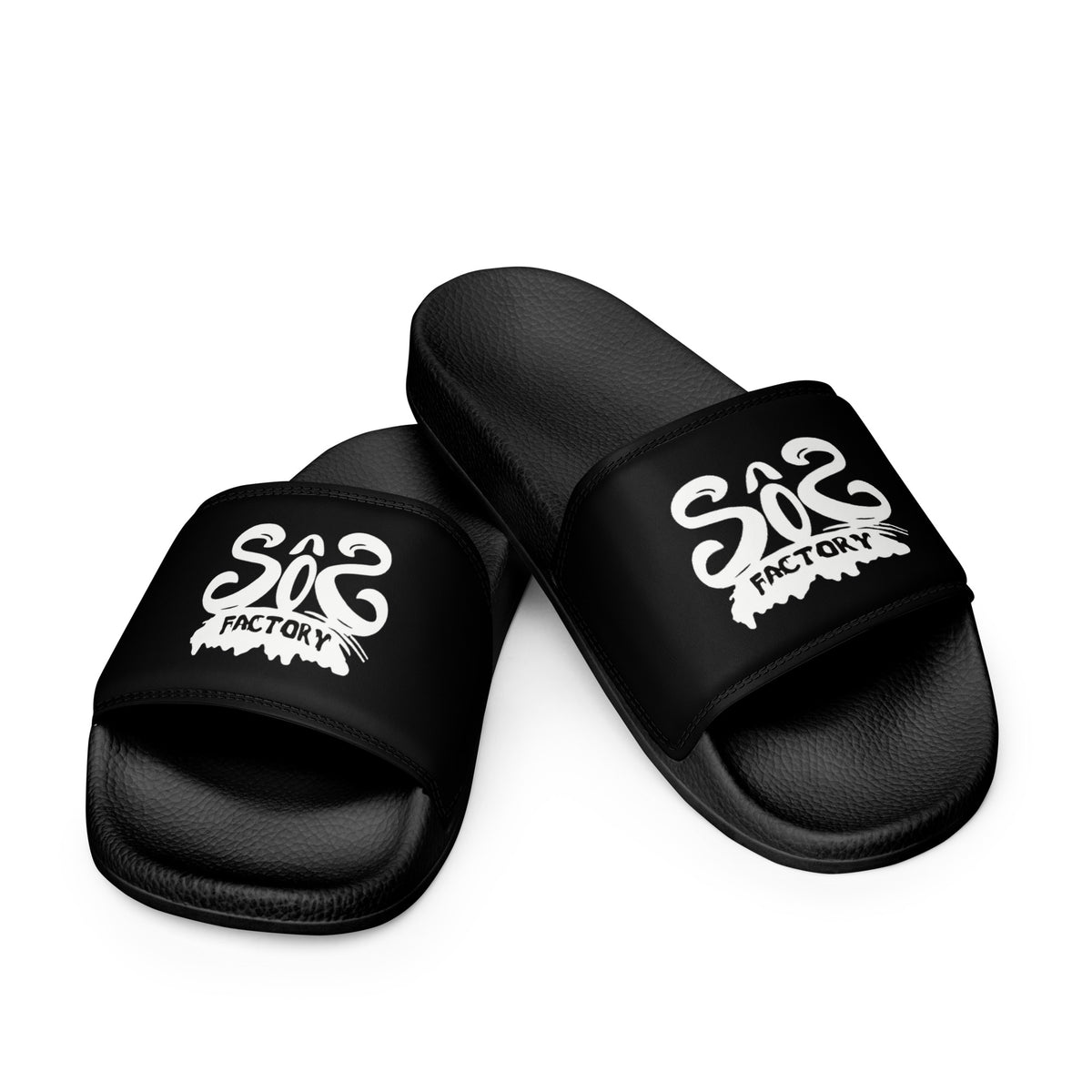 mens-slides-black-front-  display picture 2