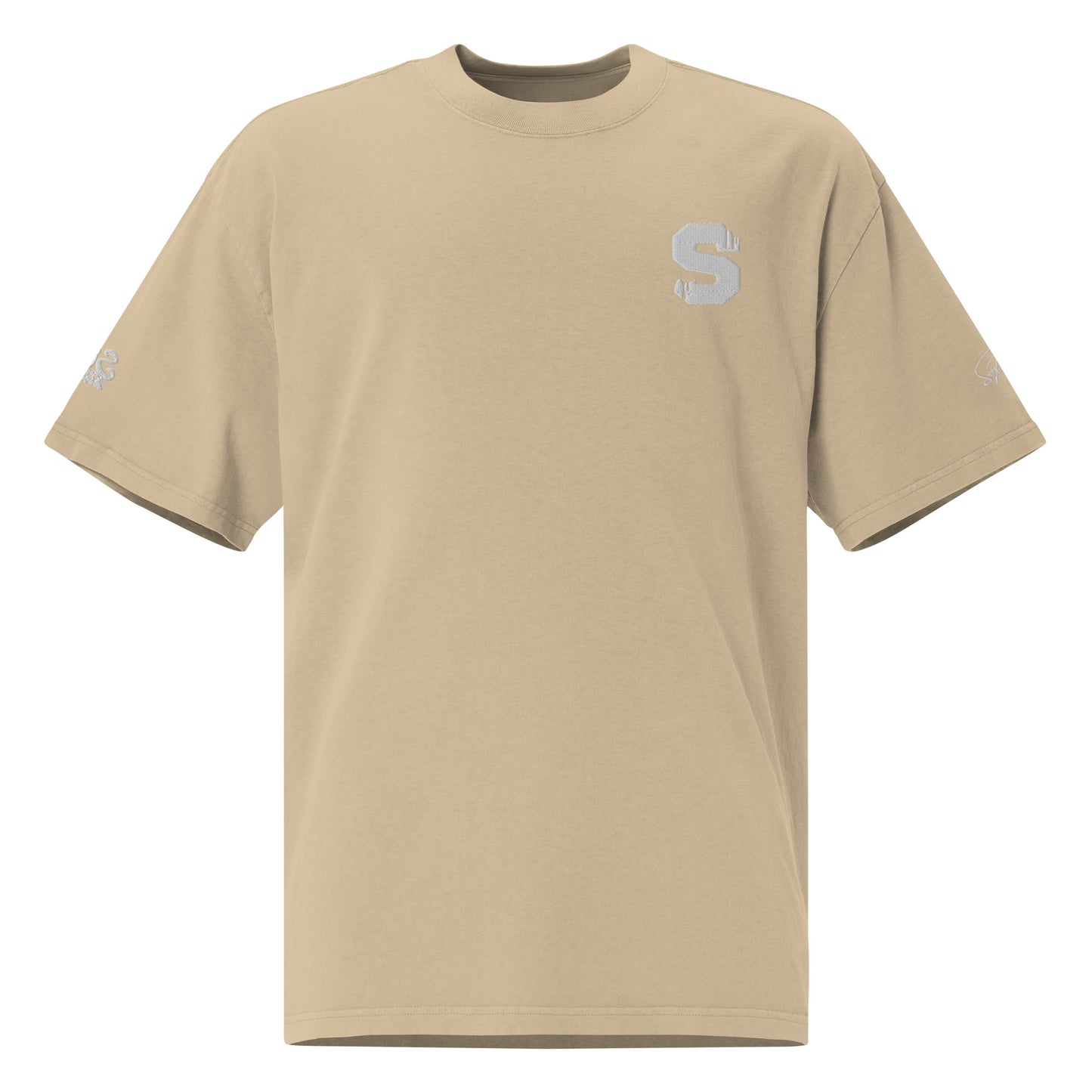 Sos Factory "Sos Club" Oversized Faded T-shirt