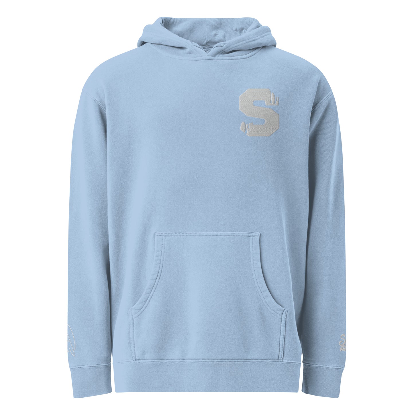 Sos Factory "Sos Club" Unisex pigment-dyed hoodie (1)