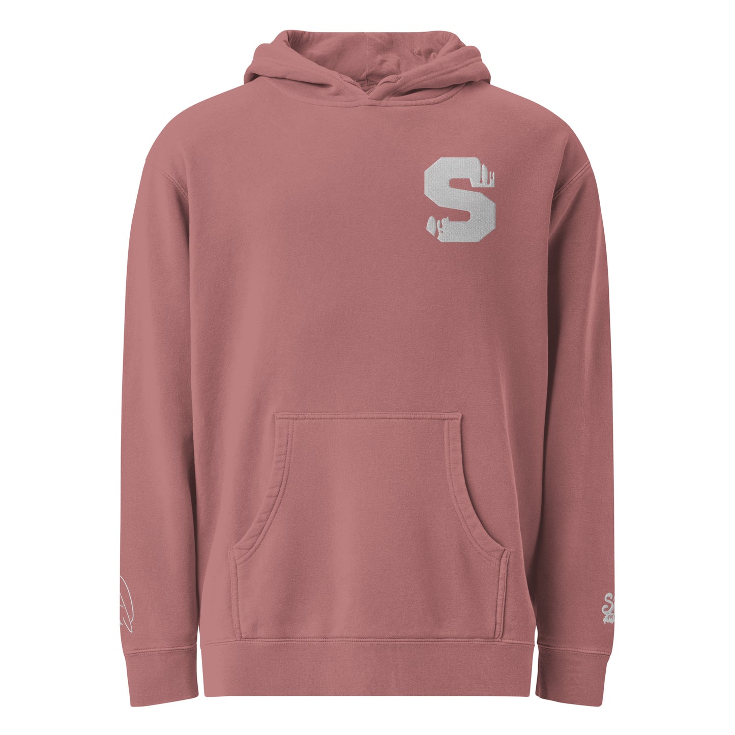 Sos Factory "Sos Club" Unisex pigment-dyed hoodie (1)