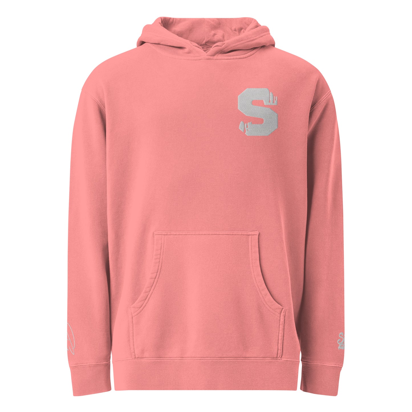 Sos Factory "Sos Club" Unisex pigment-dyed hoodie (1)