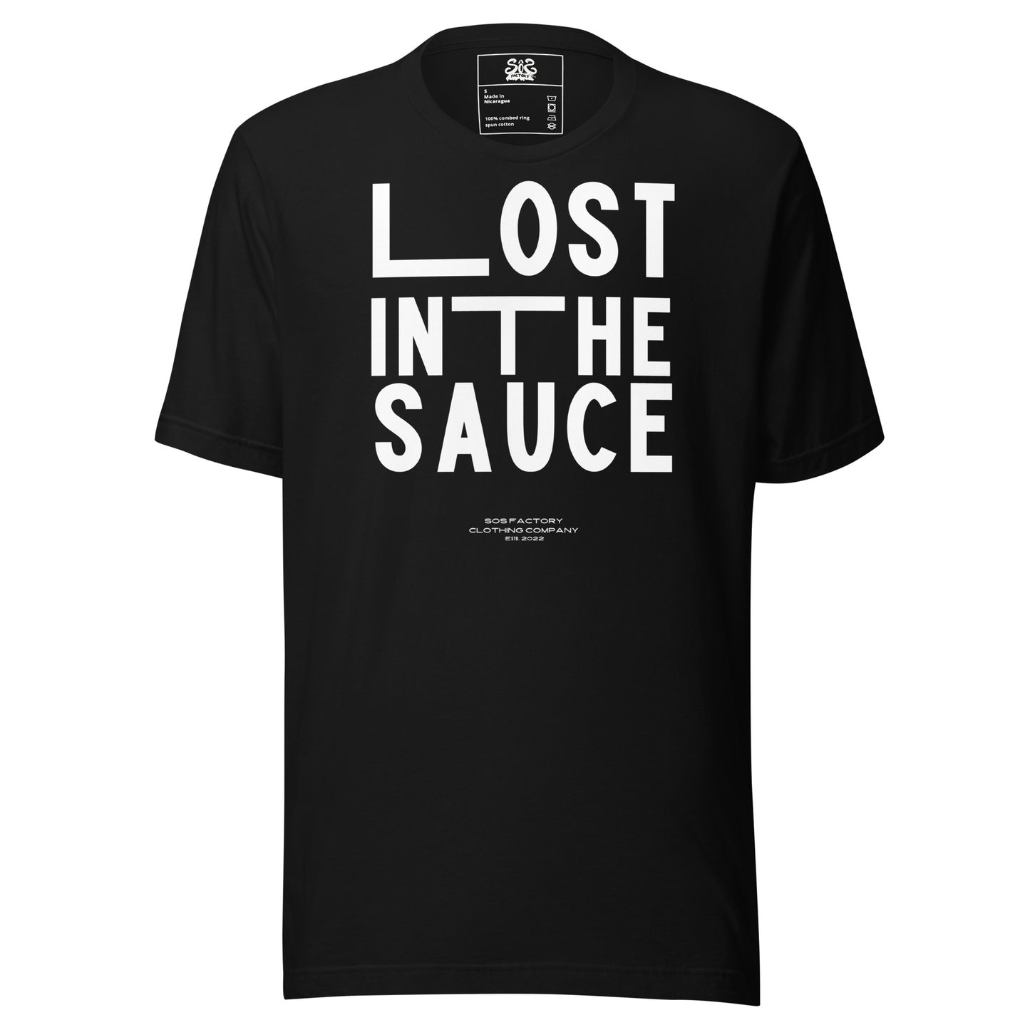 Sos Factory "Lost in the Sauce" Unisex t-shirt