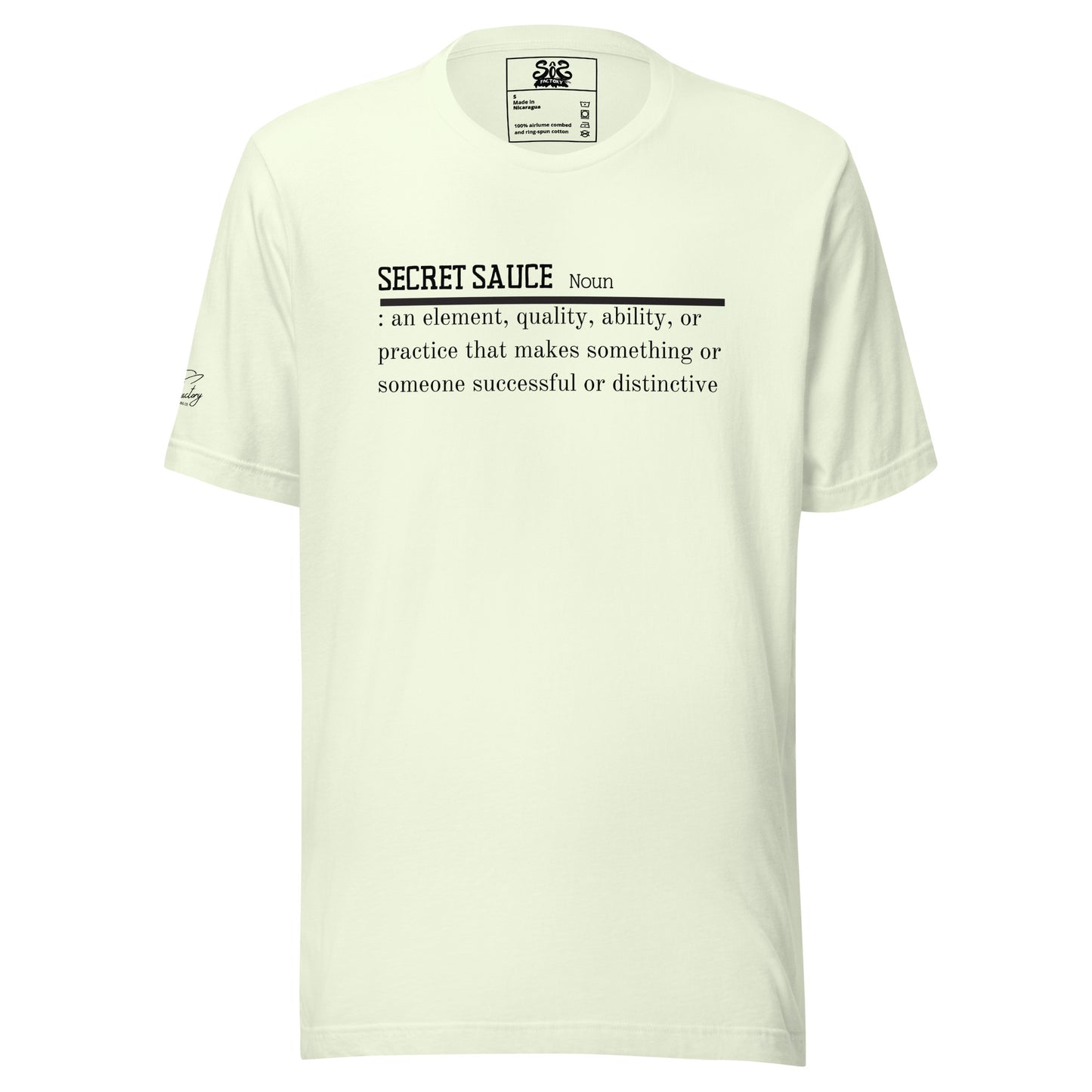 Sos Factory Unisex T-shirt - The Definition