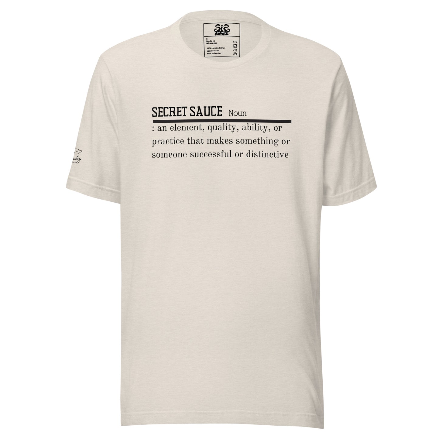 Sos Factory Unisex T-shirt - The Definition