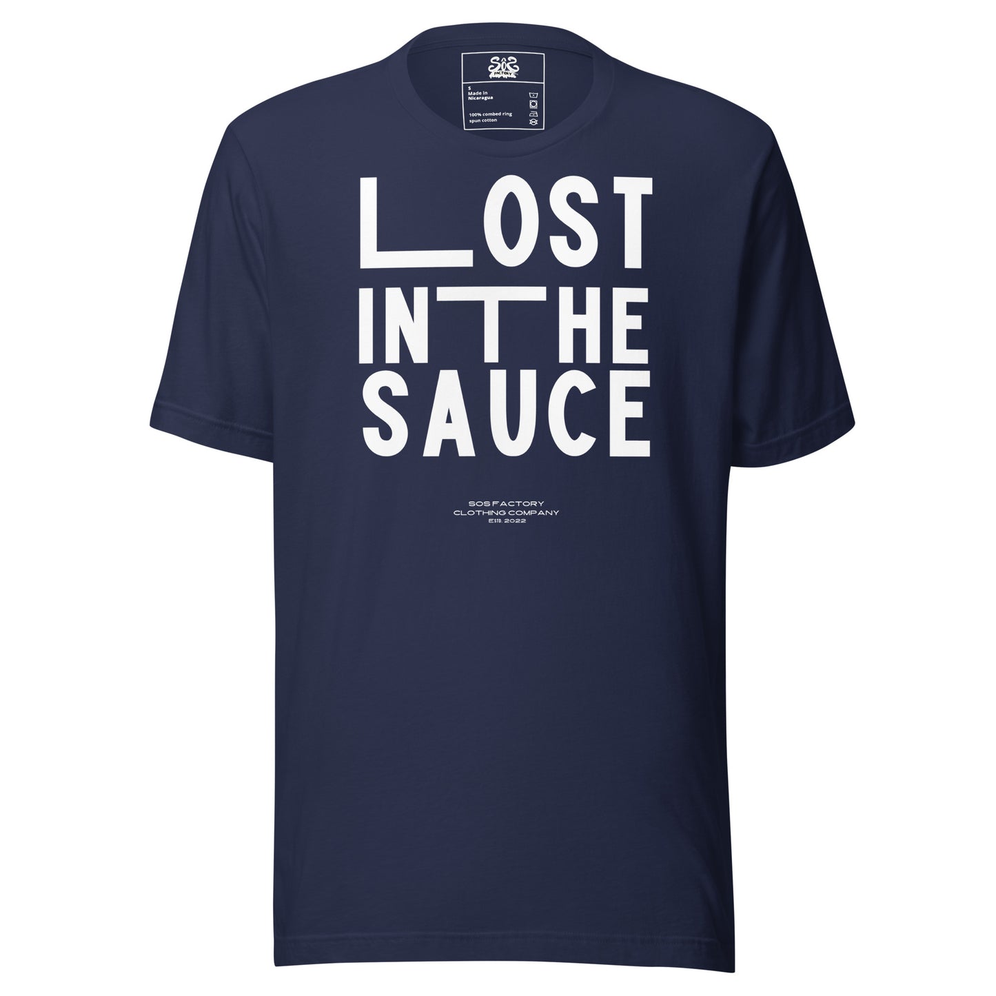 Sos Factory "Lost in the Sauce" Unisex t-shirt