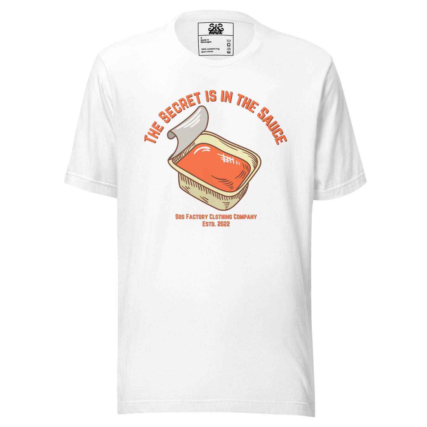 Sos Factory Unisex T-shirt - Secret Sauce (1)