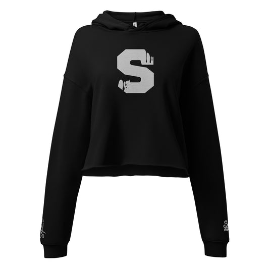 Sos Factory "S" Women's Crop Hoodie