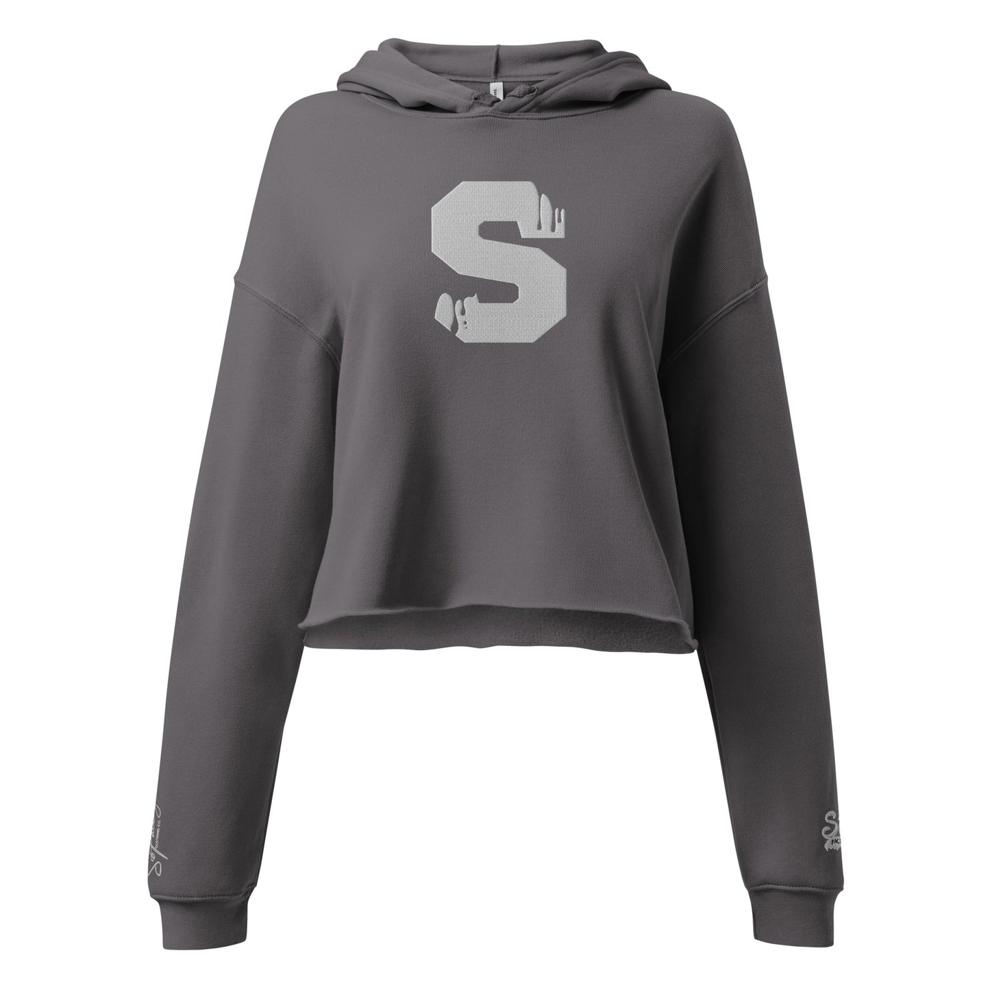 Sos Factory "S" Women's Crop Hoodie